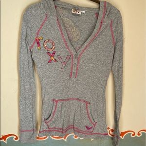 Roxy Knit Hoodie Size M